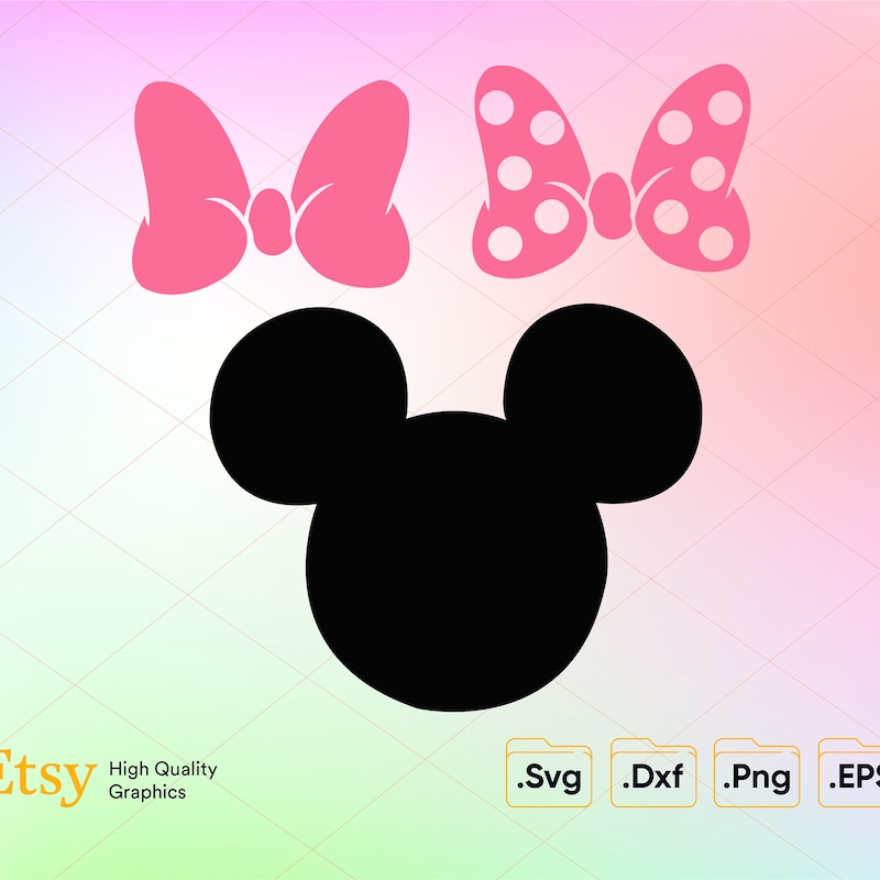 Custom Bow Head Clip Etsy