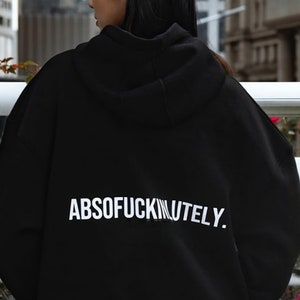 Absofuckinlutely Bold Typography Tee