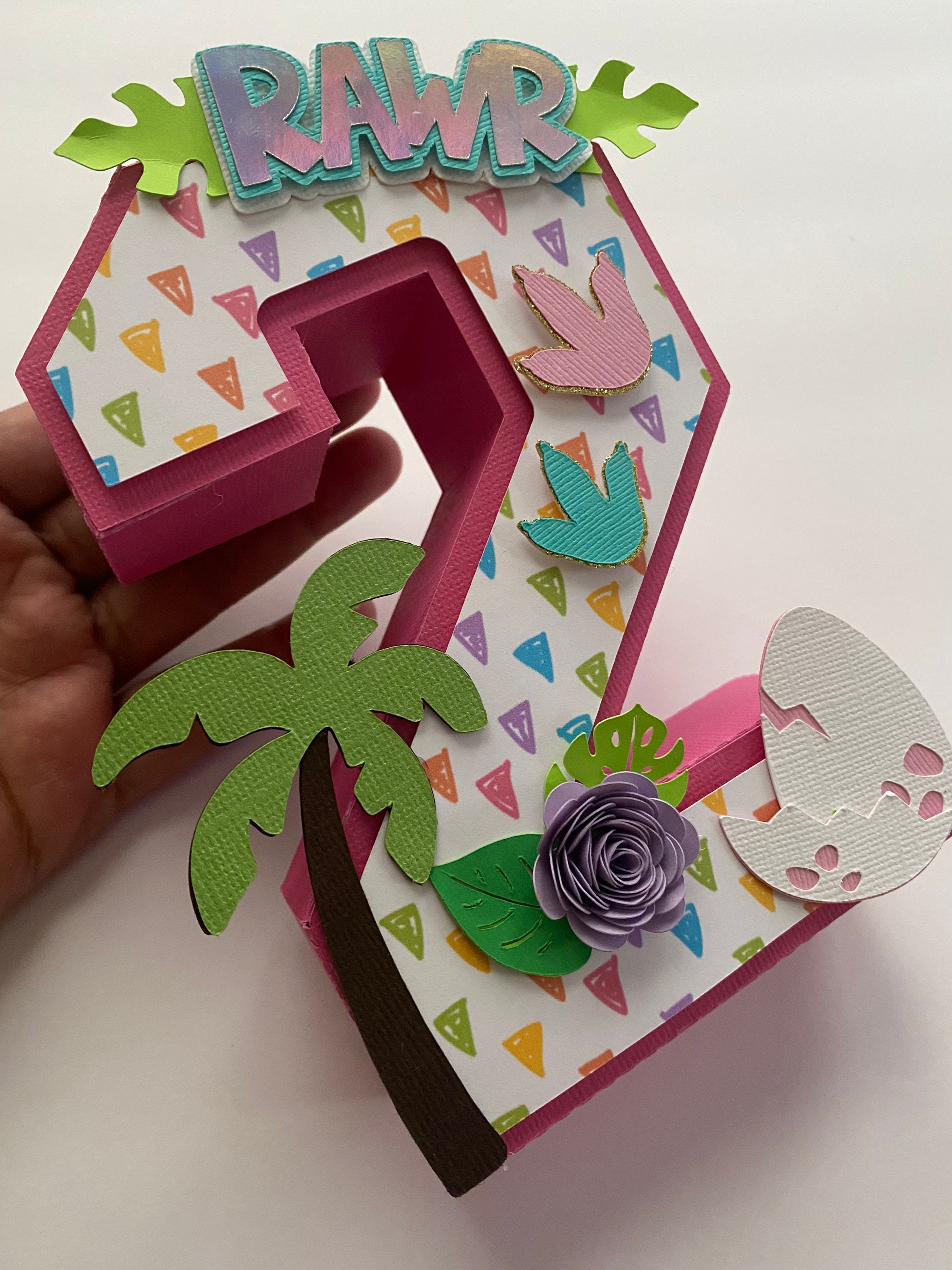 Paper & Party Supplies Party Décor Custom 3D Letter birthday boy