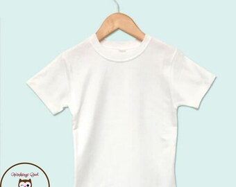 infant blank shirts
