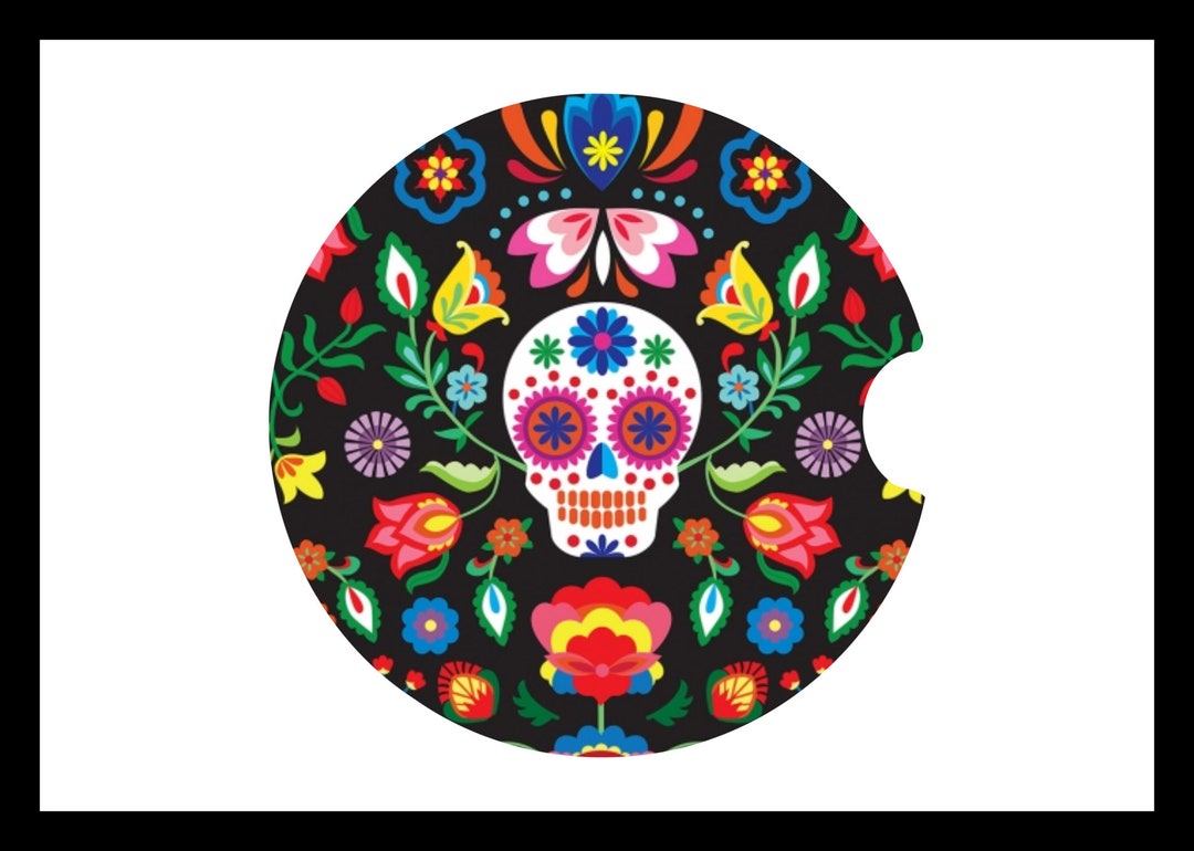 Sugar Skull Dia De Los Muertos Day of the Dead Mexican Celebration ...