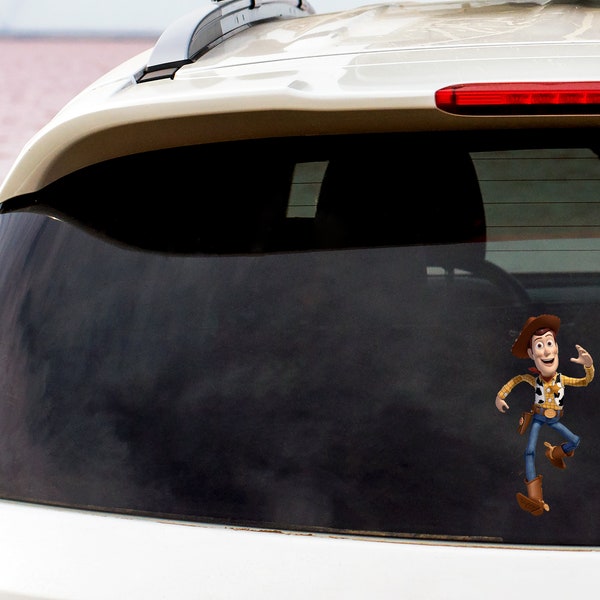 Woody Toy Story - Full Color Vinyl Decal Sticker - Vehicle, Car, Laptop, Locker, Phone, Cups, Tumblers and More.