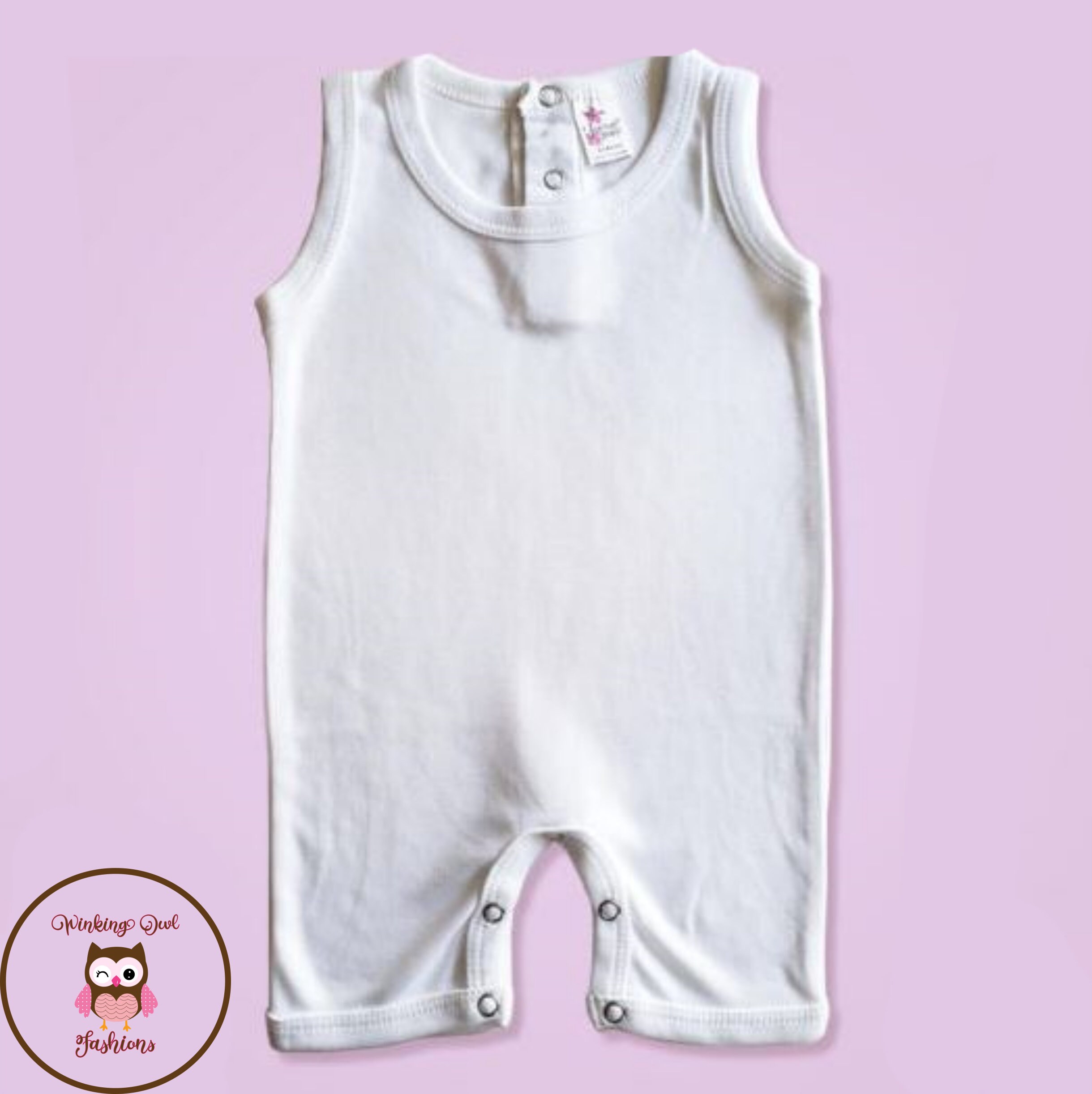 Sublimation Blanks 100 Polyester Infant Baby Tank Etsy