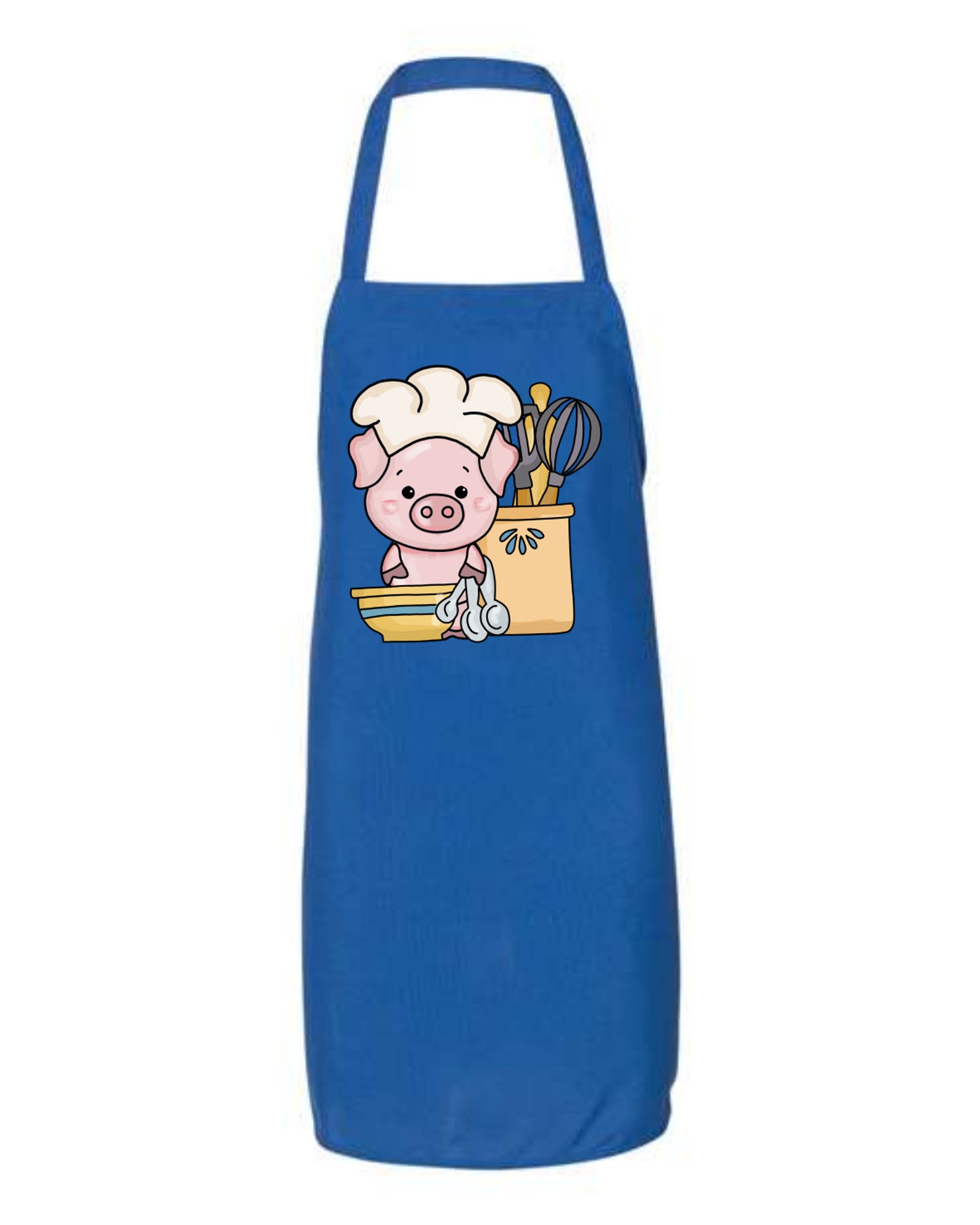 COOKING PIGGY Pig Graphic Cute Apron Cooking Baking Chef Baker ...