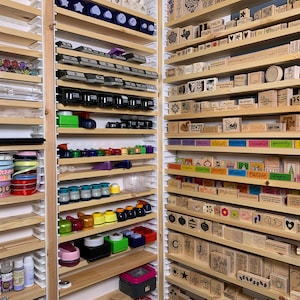 Made in USA Ezstudrack Shelving System- 32 Pack (16 Pair) of ...