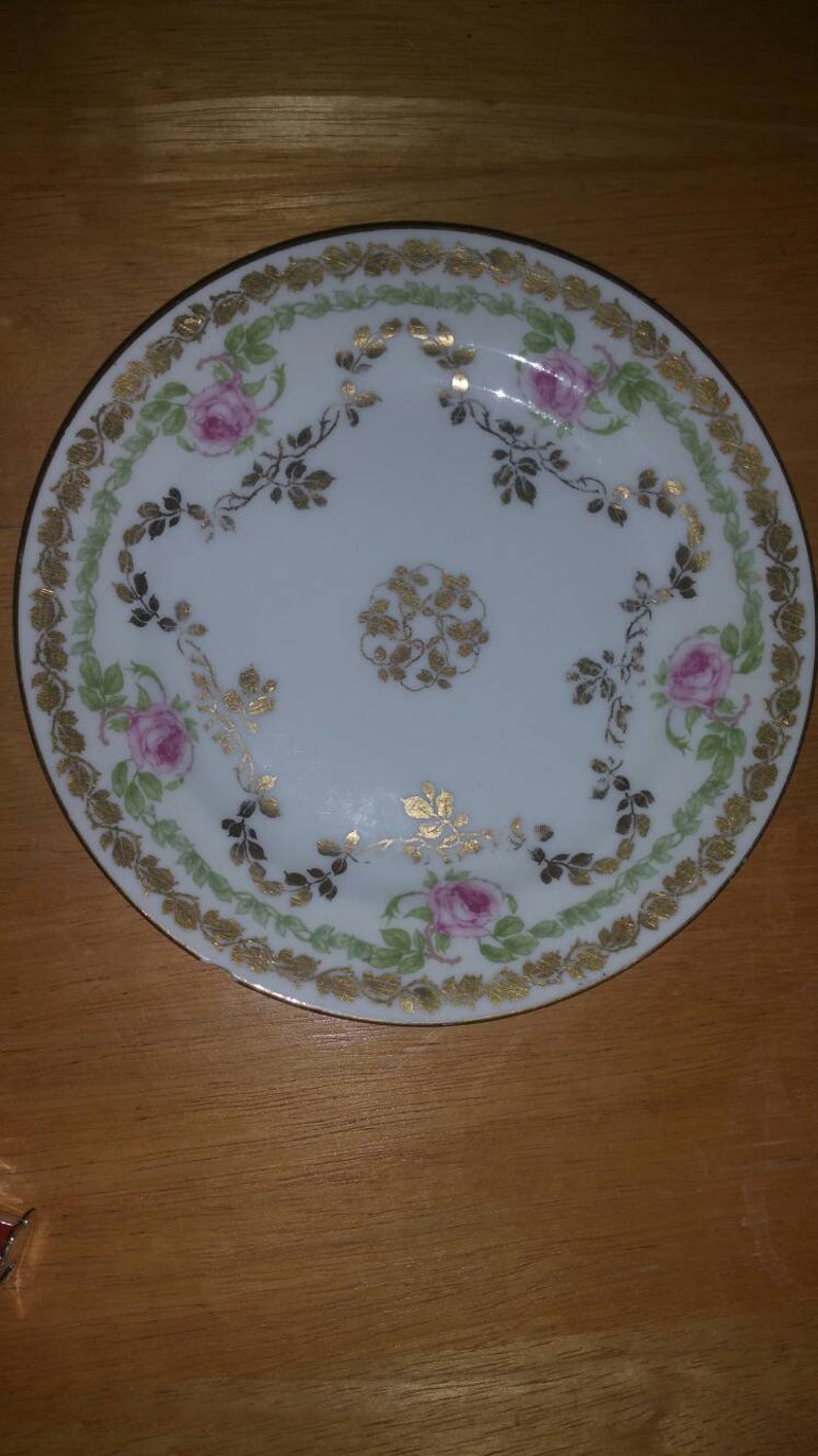 Limoge Bread Plate Haviland France 6 14