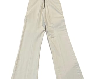 Alice + Olivia Women's White Chels Corset Denim Jumpsuit Size 25