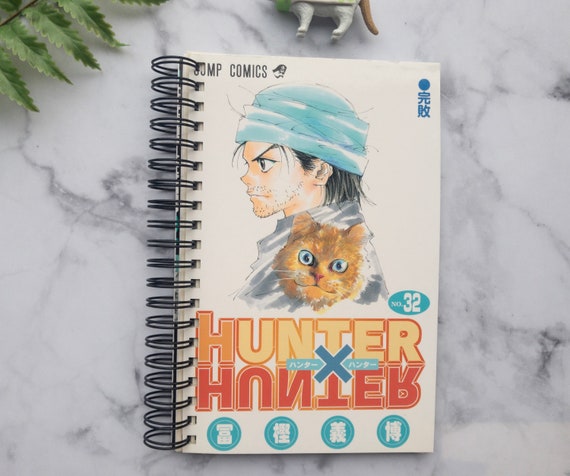 Hunter X Hunter Spiral Notebookvol 32 Made With Japanese Etsy