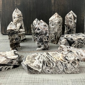 Your Choice! SPHALERITE Druze Obelisk Tower Point. Rare Crystal Healing Earth Energy Balance Spiritual Grounding. Zinc Blende Black-Jack