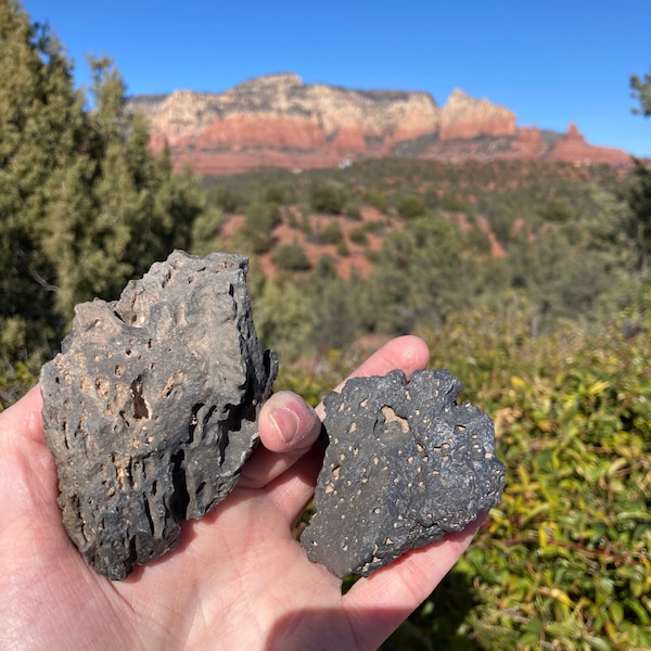 Raw Lava Rocks from the Mojave Desert. *YOU PICK SIZE!* Root Chakra Metaphysical Stone Crystal Decor. Volcano Powerful Spiritual Healer