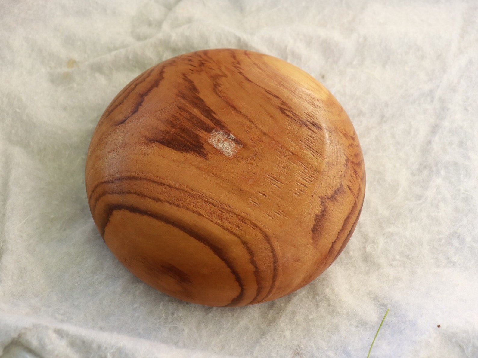 Upcycled Acacia Wood Bowl Etsy