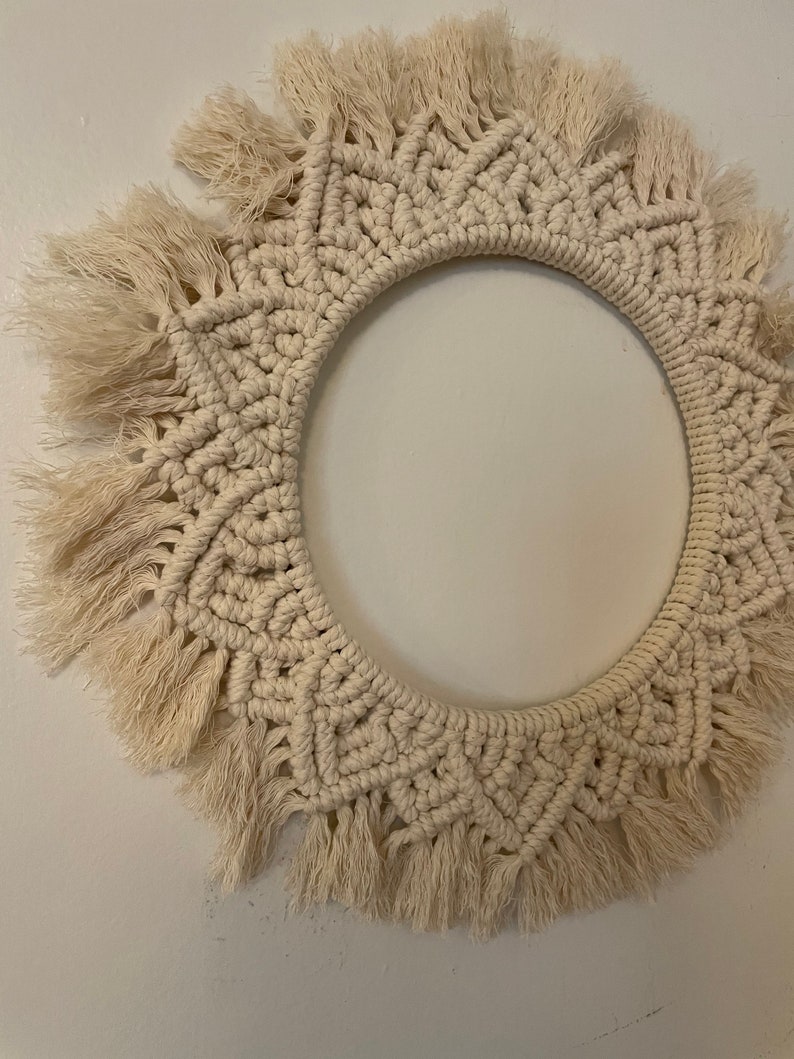 Mandala Macrame Wall Hanging Etsy