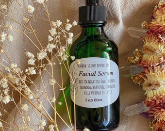 Facial Serum -Lavender calendula slow infused