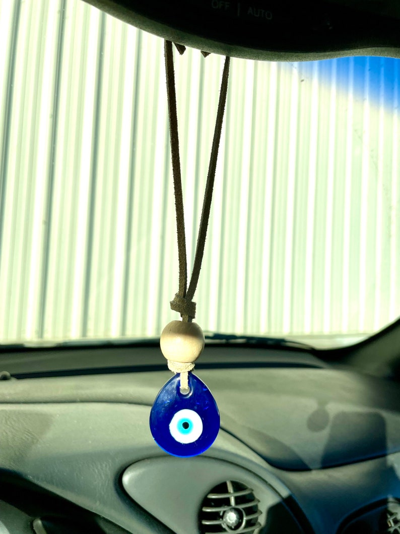 Evil Eye Car Charm, Evil Eye Mirror Hanging, Car Rear View Mirror Charm