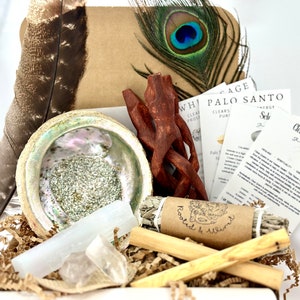 Sage Smudge Kit, Sage Kit, Smudging Kit, Sage Cleansing Kit, Spiritual Cleansing Kit, Smudging Kit For Spiritual Cleansing, Sage Kit