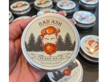 Bad Ash Beard Balm  2 oz Tin