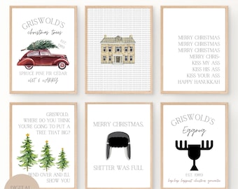 National Lampoons Family Vacation Digital Download Wall Art, National Lampoons Digital Download, Christmas Wall Art, Funny Christmas Digital
