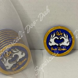 Disney Cruise We Love Your Door Magnet Sets,  Fish Extender Gift, Pixie Dust Surprise, Stateroom Door Decor, Set of 5 or 10 Packs with Cards
