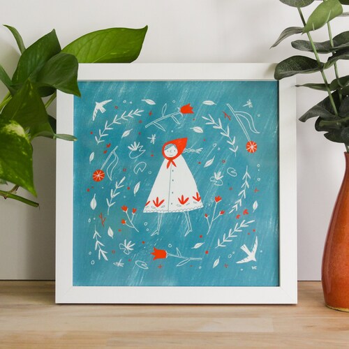 Adventurer 8x8 Art Print Digital Art Print Etsy