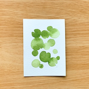 Tiny Plant Original Watercolor Painting | Design 6 | Tiny Plant Series