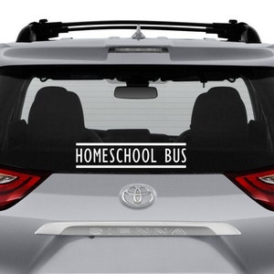 Vinyl Homeschool decals