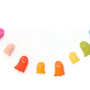 Rainbow Ghost Felt Halloween Garland | Cute Halloween Garland | Halloween Decor | Cute Ghost