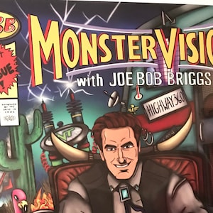 Monstervision with Joe Bob Briggs Cover Art Print #1