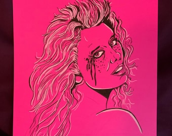 Arte de tinta Maxxxine 2024