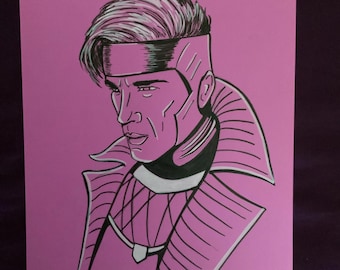 Deadpool y Wolverine: arte de tinta de Gambit