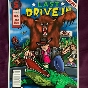 Joe Bob Briggs last drive in season 5 episode 9 art cover print