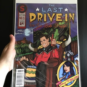 Art cover to Joe Bob Briggs The Last Drive In: Week 1
