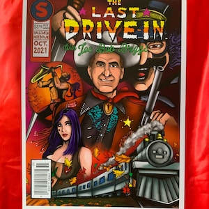 Joe Bob Briggs Halloween Hoedown art cover 2021