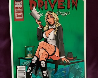 Joe Bob Briggs, el último drive en la portada de la temporada 6, Death Game