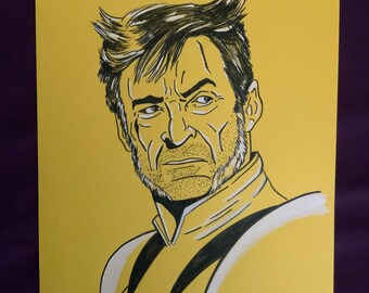 Deadpool y Wolverine: Arte de tinta de Wolverine