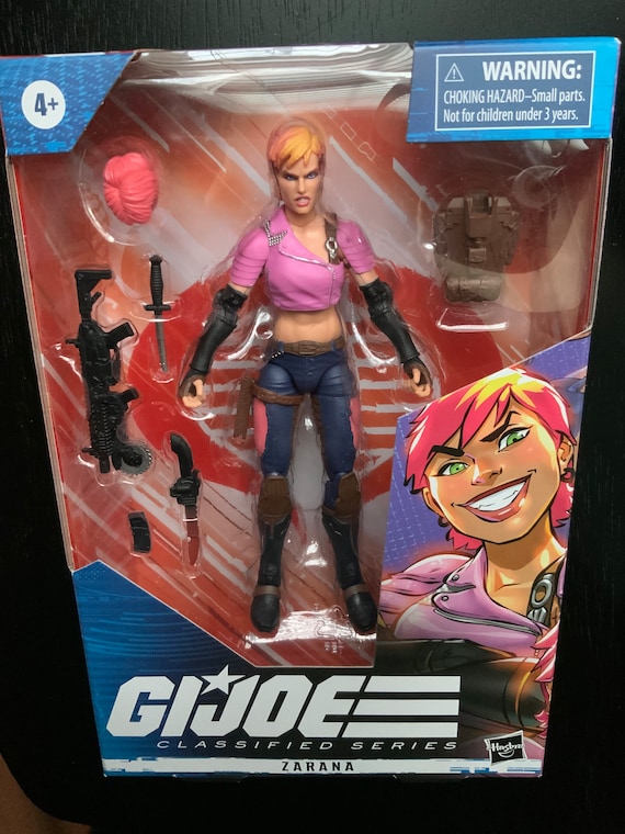 ザラナ G.I. JOE(G.I.ジョー) クラシファイドシリーズ 完成品 6インチ アクションフィギュア ハズブロ G.I.ジョー おもちゃ フィギュア アメリカ直輸入 映画 G.I.