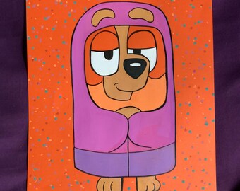 Bingo (Abuela): Arte de tinta para el Día de la Muerte de Willows 2025