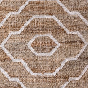 Handwoven Jute Rug, Cotton Jute Rug, Natural Jute Area Rug, Indoor Cotton Jute Rug, Jute Bedroom Rug, Custom Size Rug, 8X10 Outdoor Jute Rug