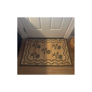 Handgeweven jute vloerkleed, handgemaakt jute vloerkleed, natuurlijk jute vloerkleed, katoenen jute vloerkleed, jute slaapkamer vloerkleed, aangepast formaat vloerkleed, jute vloerkleed binnen 8 x 10, 9 x 12 afbeelding 11