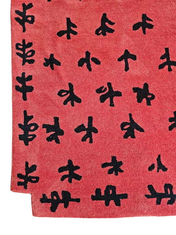 Premium Wool Hand Tufted Rug – Contemporary Interior Design, 9x12 Area Rug for Bedroom and Living Room