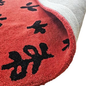 Premium Wool Hand Tufted Rug – Contemporary Interior Design, 9x12 Area Rug for Bedroom and Living Room
