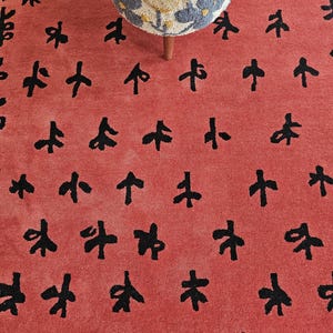 Premium Wool Hand Tufted Rug – Contemporary Interior Design, 9x12 Area Rug for Bedroom and Living Room