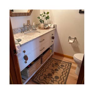 Handgeweven jute vloerkleed, handgemaakt jute vloerkleed, natuurlijk jute vloerkleed, katoenen jute vloerkleed, jute slaapkamer vloerkleed, aangepast formaat vloerkleed, jute vloerkleed binnen 8 x 10, 9 x 12 afbeelding 13