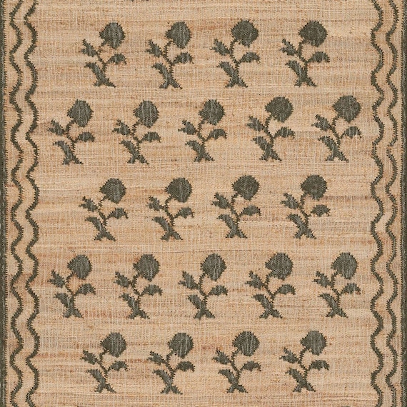 Handwoven Jute Rug, Jute Handmade Rug, Natural Jute Area Rug, Cotton Jute Rug, Jute Bedroom Rug, Custom Size Rug, 8X10, 9X12 Indoor Jute Rug