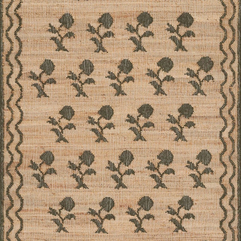Handwoven Jute Rug, Jute Handmade Rug, Natural Jute Area Rug, Cotton Jute Rug, Jute Bedroom Rug, Custom Size Rug, 8X10, 9X12 Indoor Jute Rug