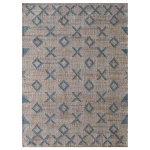 Handwoven Jute Rug, Jute Handmade Rug, Natural Jute Area Rug, Cotton Jute Rug, Jute Bed Side Rug, Custom Size Rug, 8X10 Jute Rug