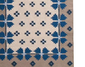 Modern Wool Rug, Wool Bedroom Living Room Rug, Wool Area Rug, Rugs for living room, Wool Flatweave Rug, Handwoven Wool Rug, Custom Wool Rug