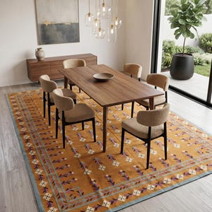 Wool Area Rug, Modern 9X12 Wool Rug, Wool Bedroom Rug for living room and Bedroom, Indoor Rug, Handwoven Wool Rug, Custom Wool Rug