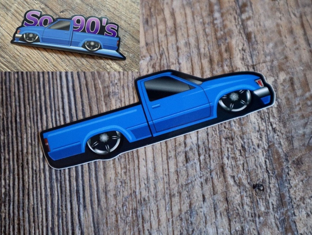 Slammed Mini Truck Toyota Pickup Inspired Sticker - Etsy