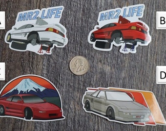 Toyota Mr2 Stickers | Etsy UK