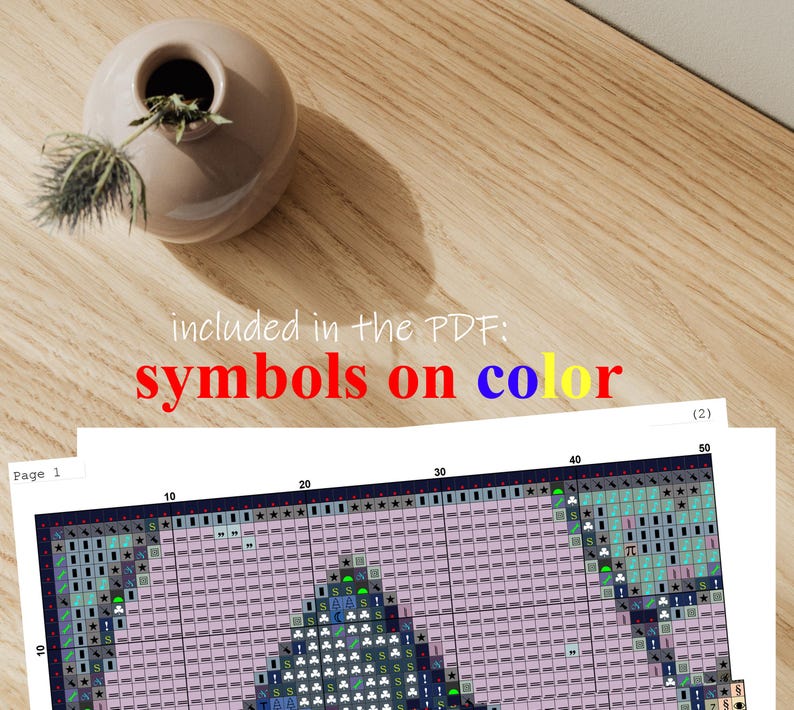 Swan Lake Cross Stitch Pattern: Full Coverage Tapestry (PDF Download) image 9